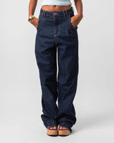 CALÇA JEANS PREGAS TAYLOR